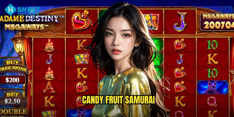 Candy Fruit Samurai Shbet BG - Samurai Trái Cây Ngọt Ngào Đầy Phần Thưởng 3 Candy Fruit Samurai